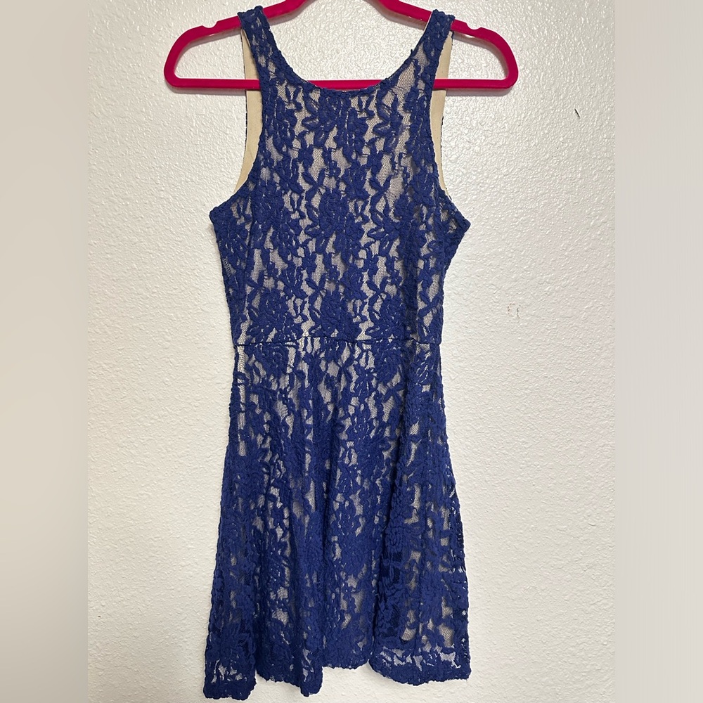 Beautiful Navy Lace Mimi Chica Dress